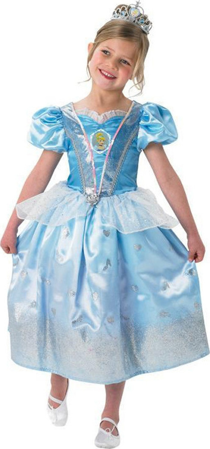 Costum Cenusareasa Glitter L 7-8 ani, #1, Carnaval24