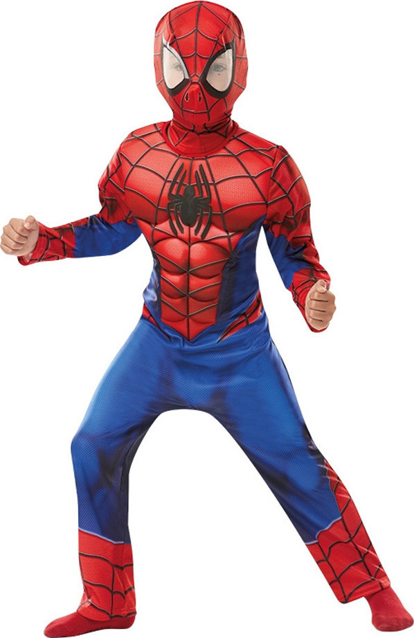 Costum Spider-Man Deluxe baieti 3-4 ani, #1, Carnaval24