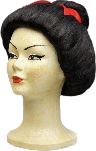 Peruca speciala Geisha, Carnaval, Nr. 1, Carnaval24