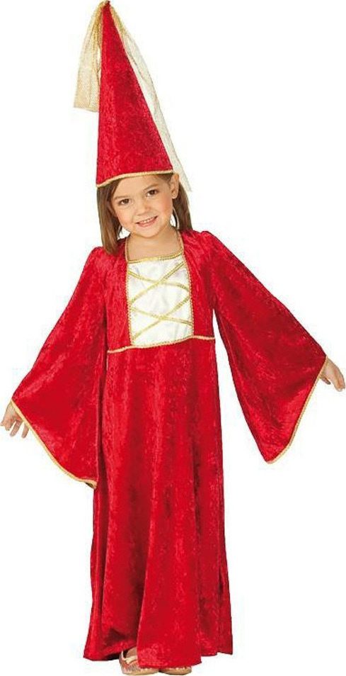 Costum Domnisoara Medievala Fetite 3-4 ani, #1, Carnaval24