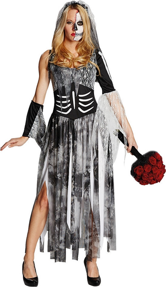 Costum Mireasa Zombie S, #1, Carnaval24