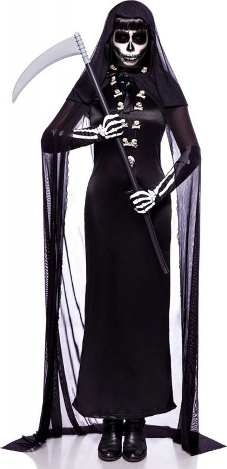 Costumatie Grim Reaper Femei S-M, #1, Carnaval24