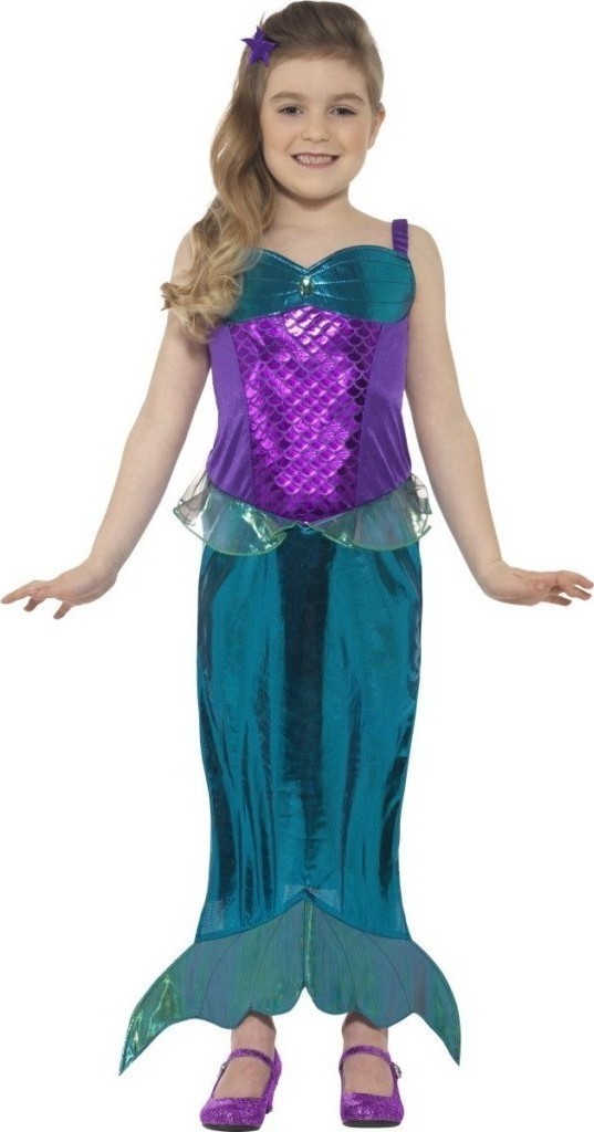 Costum Mica Sirena fetite 7-9 ani, #1, Carnaval24