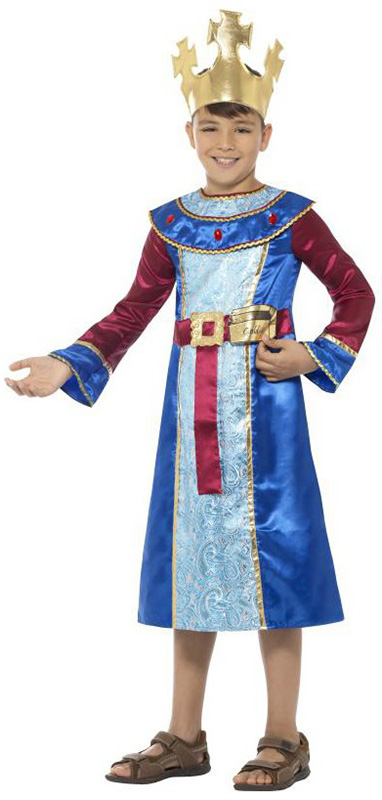 Costum rege Melchior copii, 7-9 ani, Nr. 2, Carnaval24