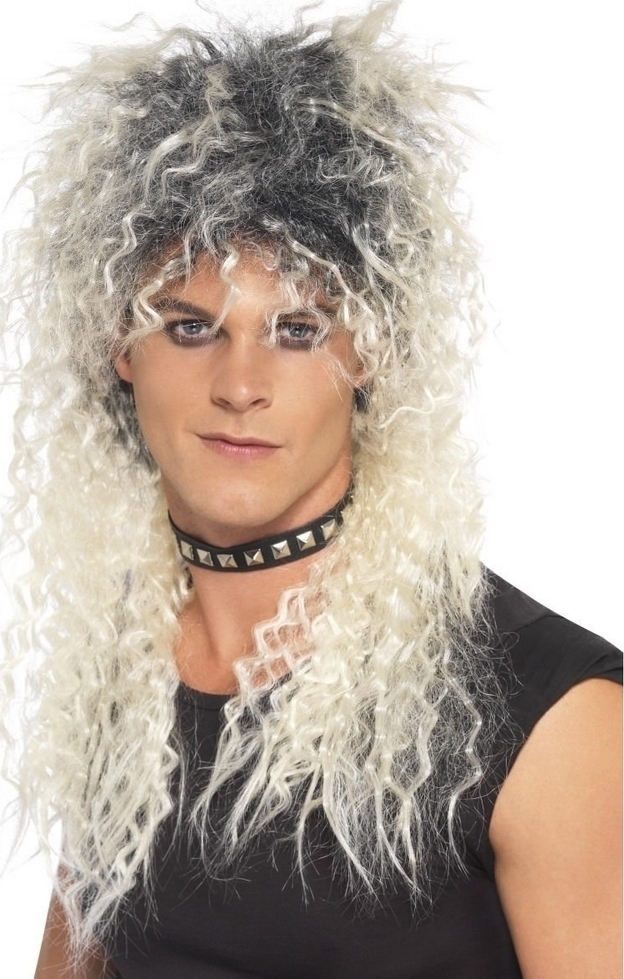 Peruca Hard Rocker Blonda, #1, Carnaval24