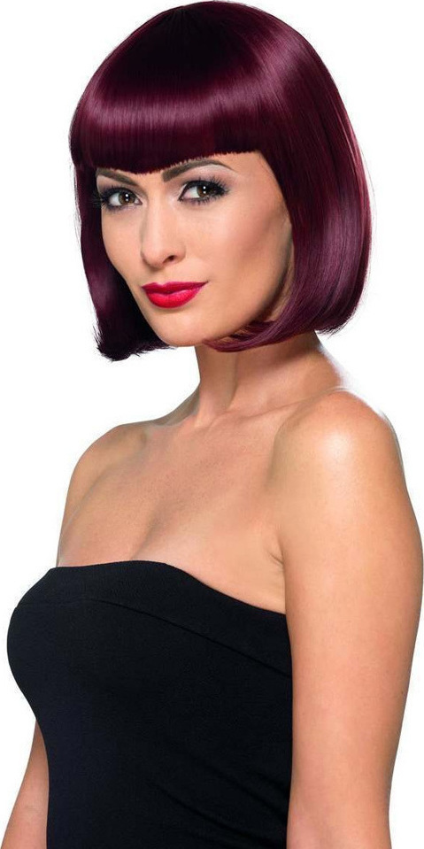 Peruca Bob Cherry, #1, Carnaval24
