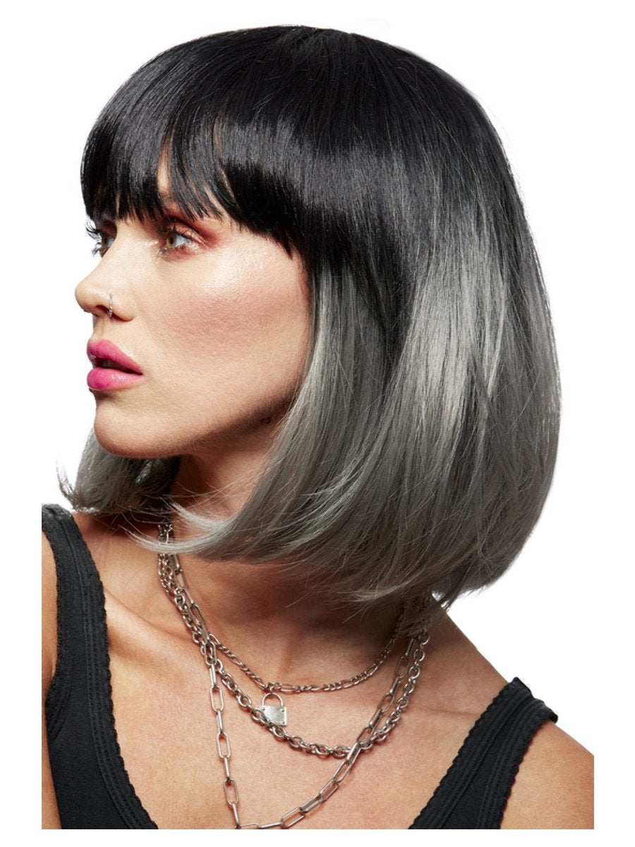 Peruca Manic Panic Alien Grey Ombre Glam Doll, #3, Carnaval24