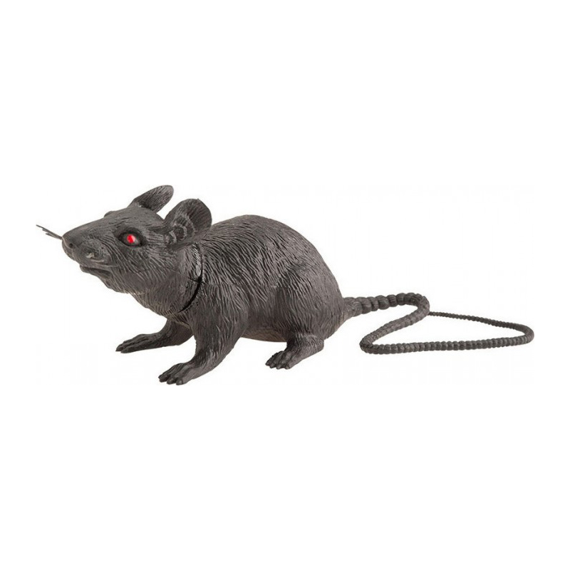 Sobolan cu ochii rosii, plastic, 16 cm, #1, Carnaval24