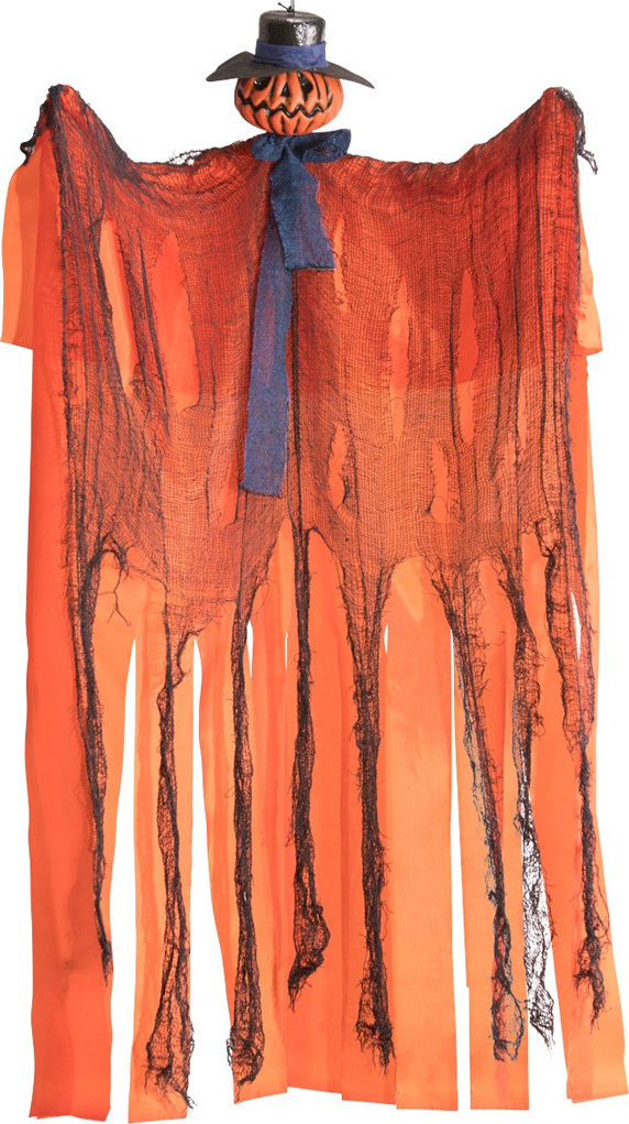 Decoratiune Monstru Dovleac 130 cm, Portocaliu, #1, Carnaval24