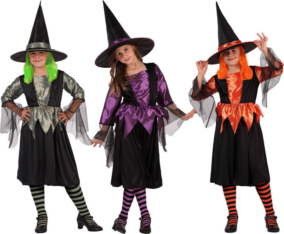 Costumatie Vrajitoare 5-6 ani, #1, Carnaval24