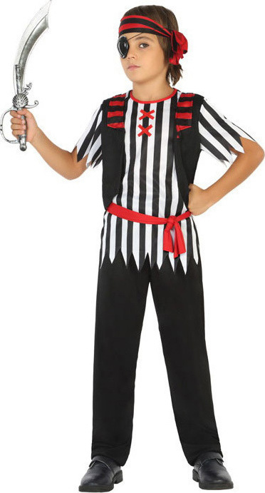 Costum Pirati Baieti 3-4 Ani 98-115 cm, #1, Carnaval24