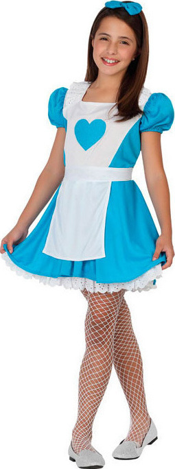 Costum Alice In Tara Minunilor Fete 3-4 Ani 98-115 cm, #1, Carnaval24