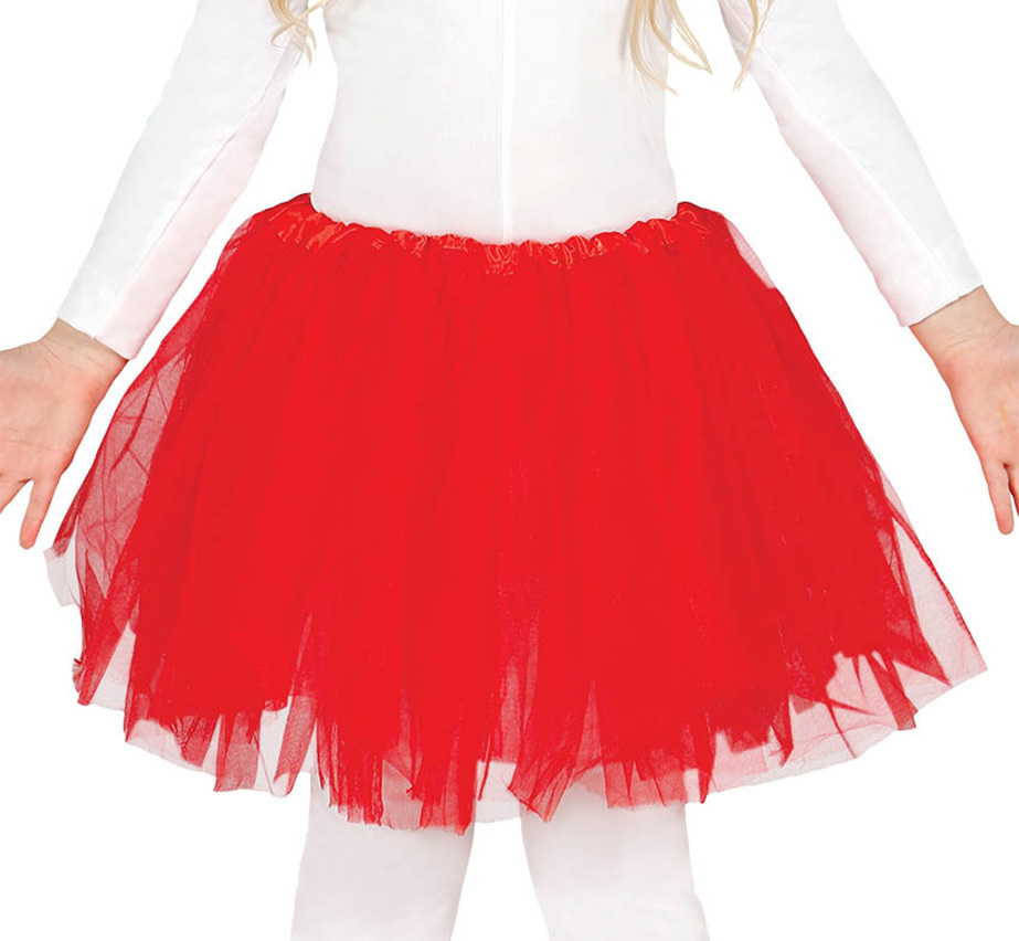 Tutu rosu copii 31cm, #1, Carnaval24