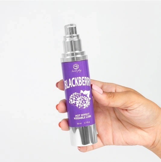 Lubrifiant Kissable and Hot Oil cu Mure 50 ml, #2, Carnaval24