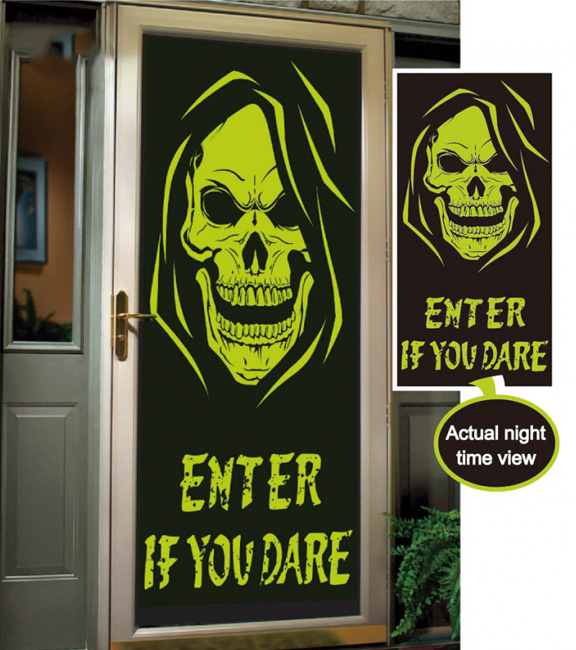 Abtibild Schelet Fluorescent 75X150cm, Nr. 1, Carnaval24