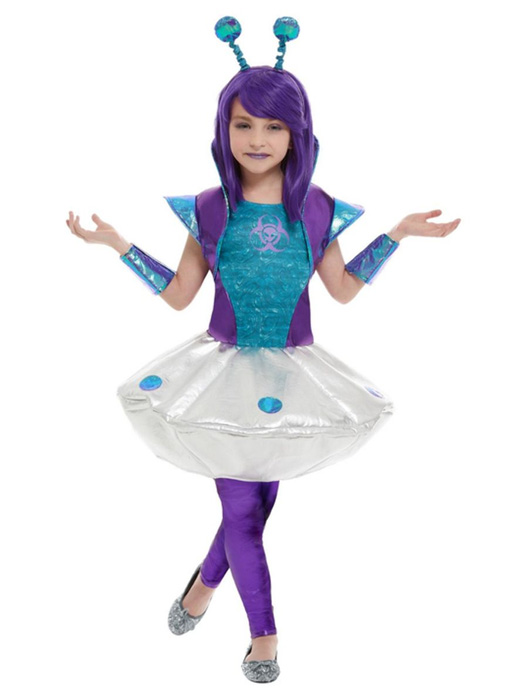 Costumatie Extraterestru Fetite 4-6 Ani, #2, Carnaval24