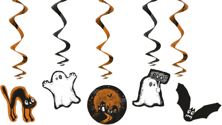 5 Set Ghirlande Halloween, #1, Carnaval24