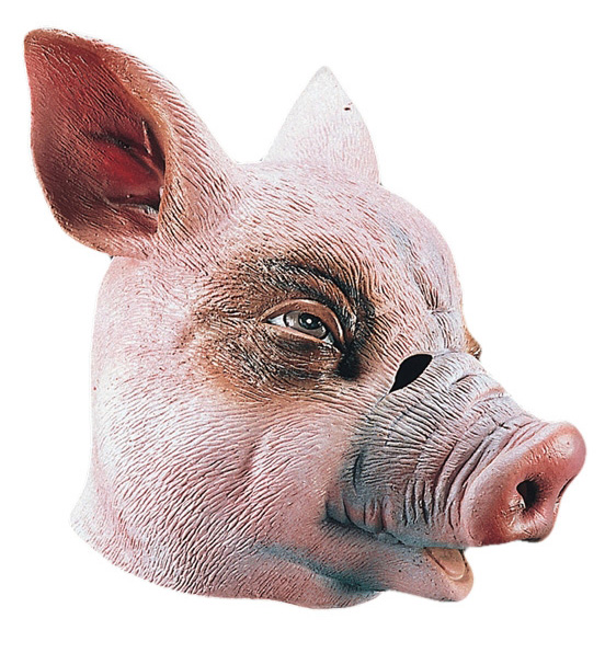Masca Porcusor din Latex, #1, Carnaval24