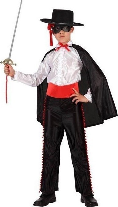 Costum Zorro 7-9 ani, #1, Carnaval24