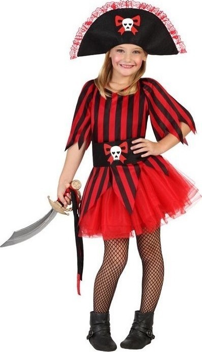 Costumatie Printesa Pirat fetite 5-6 ani, #1, Carnaval24