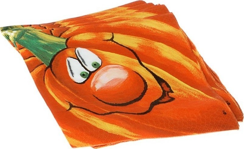 Servetele Dovleac Halloween 20 bucati, #1, Carnaval24