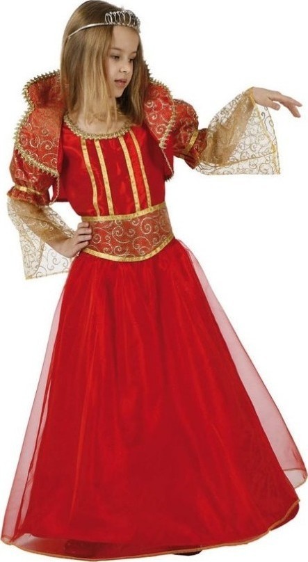 Costum Regina fetite 5-6 ani, 115-130 cm, #1, Carnaval24