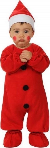 Costumatie Mos Craciun bebelusi 0-6 luni, #1, Carnaval24