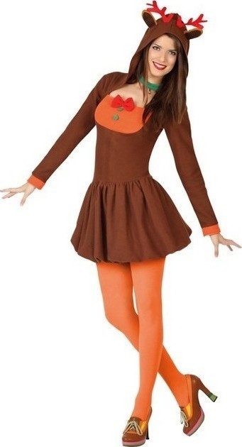 Costum Renul lui Mos Craciun pentru femei M-L, #1, Carnaval24