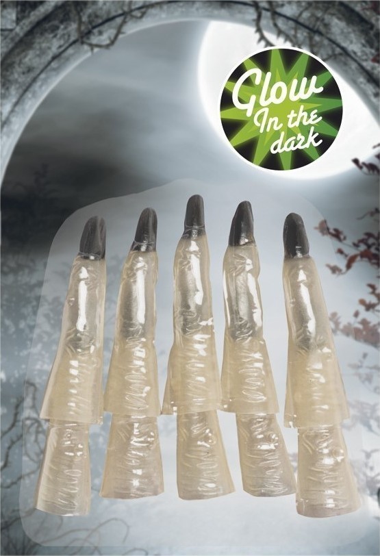 Set 10 Degete Vrajitoare Fosforescente, #2, Carnaval24