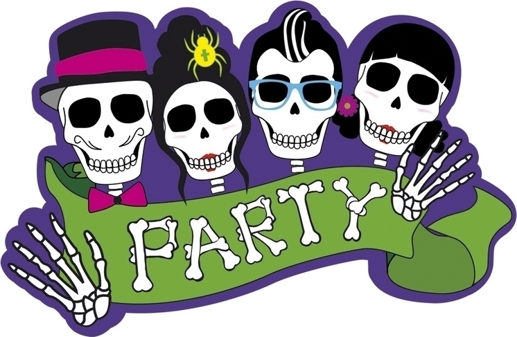 Poster Halloween Party, #1, Carnaval24