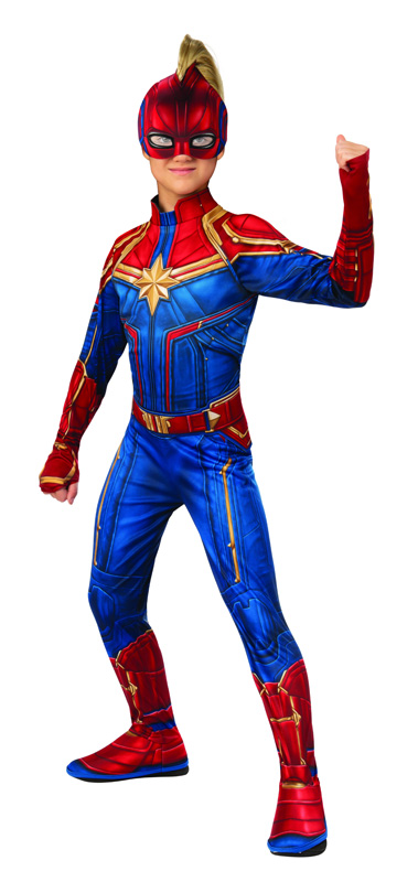 Costumatie Captain Marvel Clasic S Copii 3-4 ani, #1, Carnaval24
