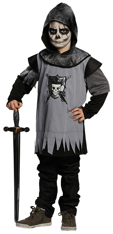 Costumatie Skull Knight 7-9 ani, #1, Carnaval24
