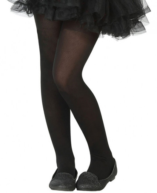 Ciorapi Lungi Negri Copii Marime Universala, #1, Carnaval24