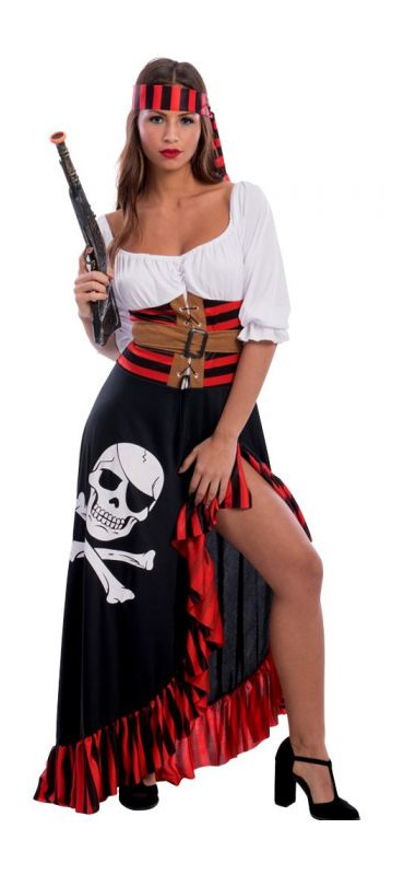 Costumatie Pirat Femei Marime Universala S-L, #1, Carnaval24