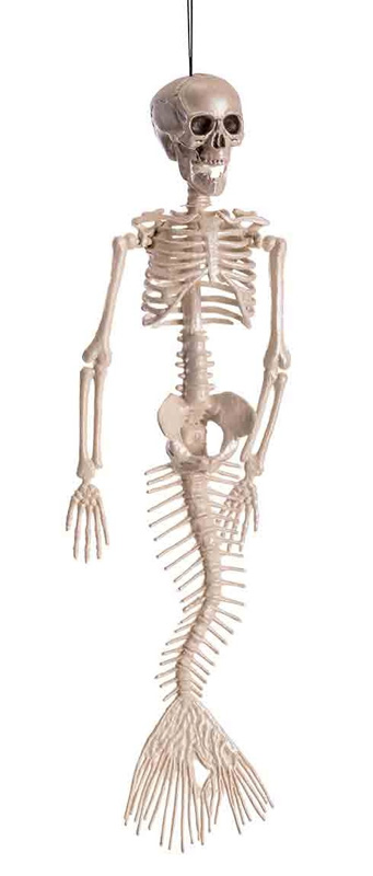 Decoratiune Schelet Sirena Halloween, #1, Carnaval24