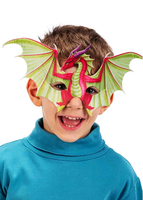 Masca Dragon pentru copii, Nr. 1, Carnaval24