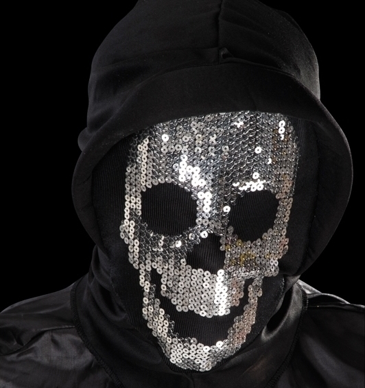 Masca Schelet cu gluga, Nr. 1, Carnaval24