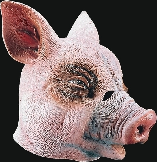 Masca Porcusor din Latex, #2, Carnaval24