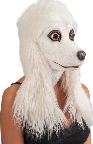 Masca Pudel Realista, #1, Carnaval24