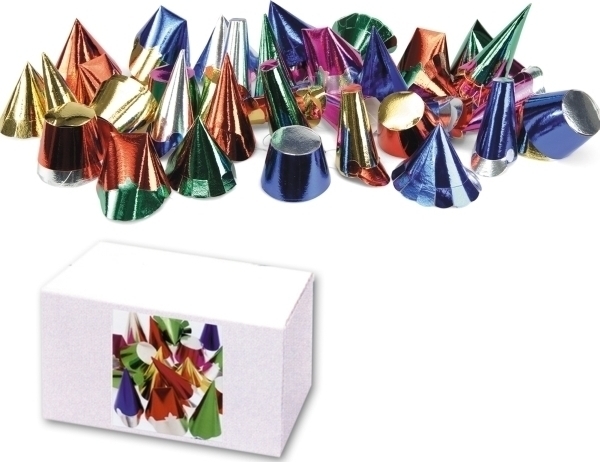 Set 100 Mini Coifuri Petrecere, Multicolor, #1, Carnaval24