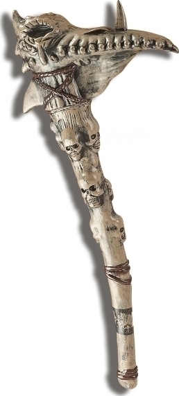 Bata Dragon cu cranii Halloween, #1, Carnaval24