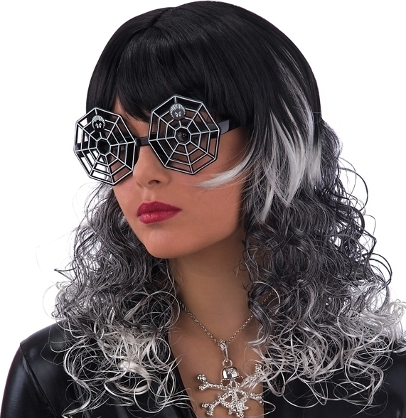 Ochelari adulti panza de paianjen, Negru, #1, Carnaval24