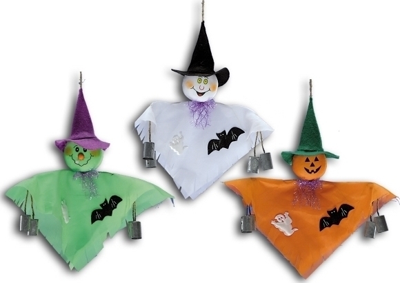 Fantome decorative cu clopotei, #1, Carnaval24