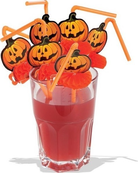 Set 6 Paie Halloween, Portocaliu, #1, Carnaval24