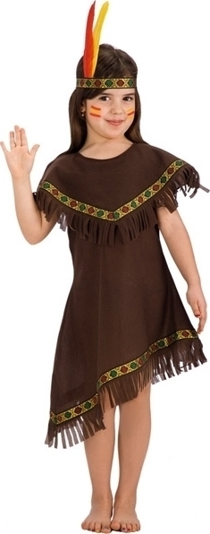 Costum Indianca copii 4-5 ani, #1, Carnaval24