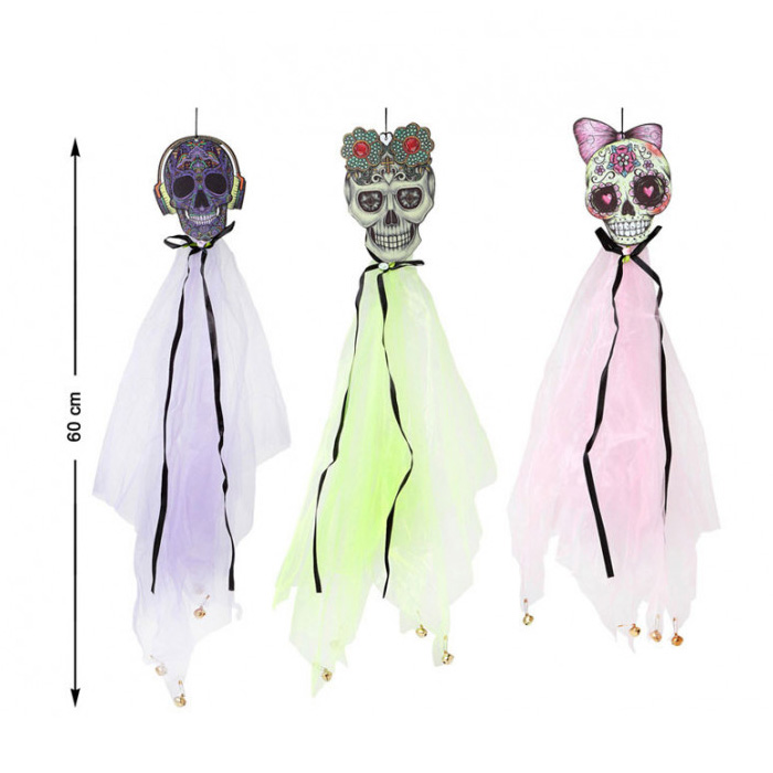 Decoratiune Halloween Day of The Dead 60 cm, Nr. 2, Carnaval24