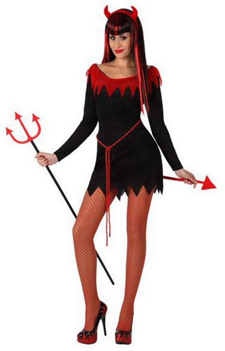 Costumatie Demon Dame M-L, #1, Carnaval24