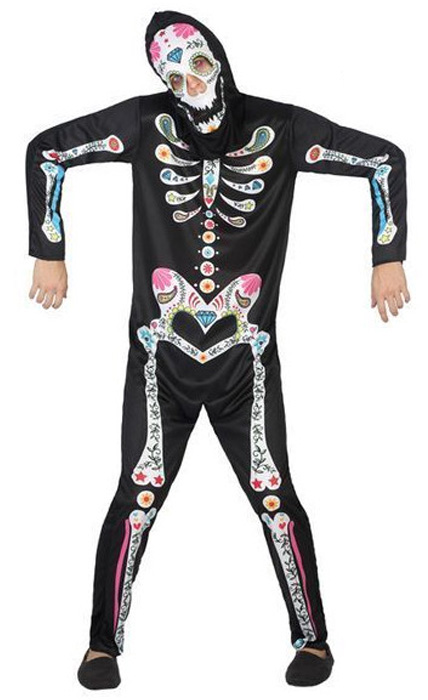 Costumatie Schelet M-L, #1, Carnaval24