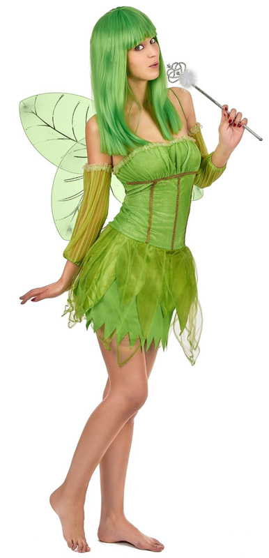 Costumatie Zana Verde Dame XS-S, Nr. 1, Carnaval24