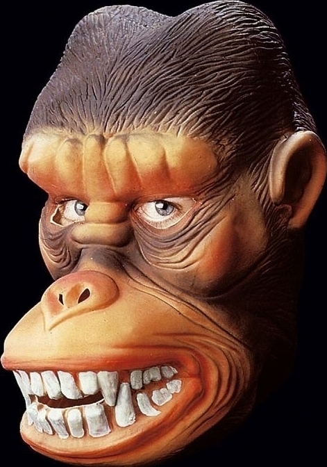 Masca de Gorila din cauciuc, #2, Carnaval24